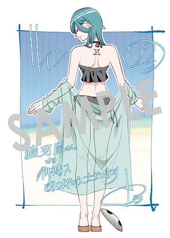 「リィンカーネーションの花弁」第22巻 ブロマイド（描き下ろし）